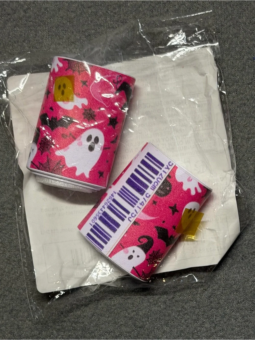 Spooky Halloween Ghost Faux Leather Tape